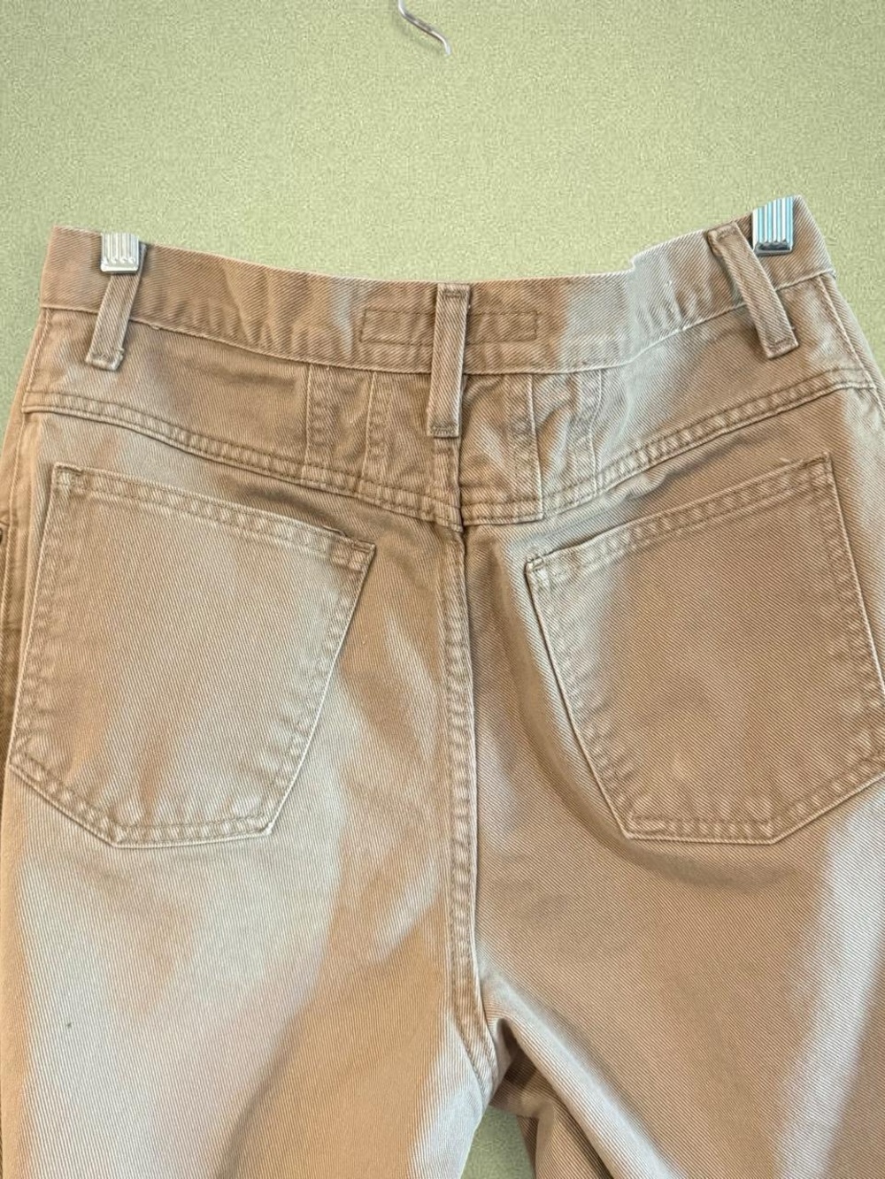 90s Zena tan yoke mom jeans